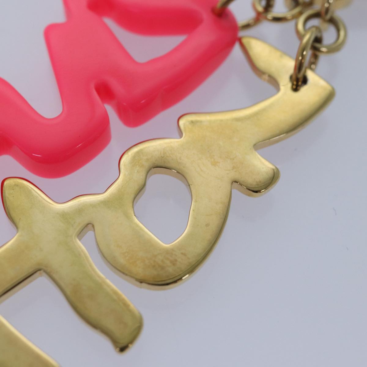 LOUIS VUITTON Bijoux Sac Graffiti Strap Fuchsia M65767 LV yk13823