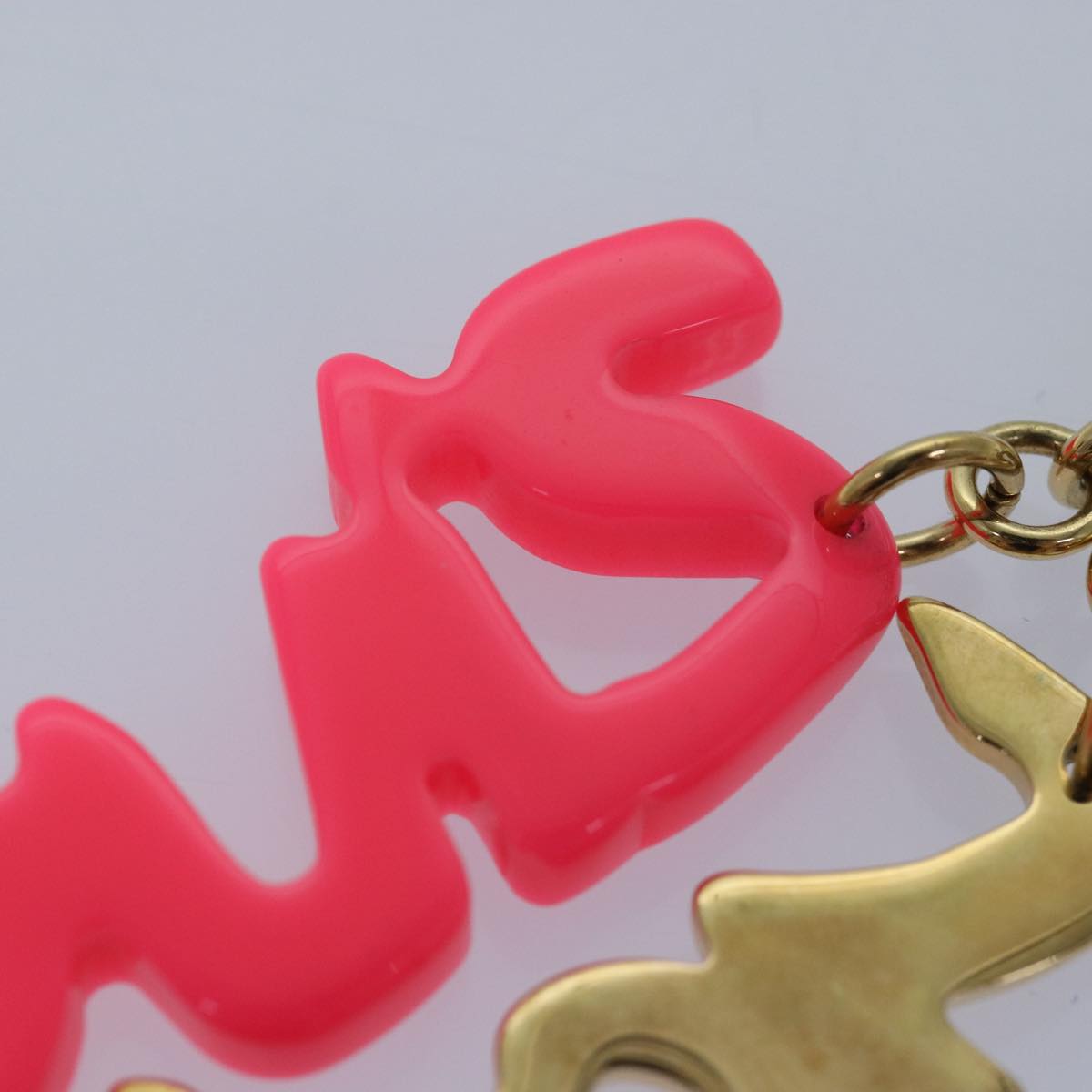 LOUIS VUITTON Bijoux Sac Graffiti Strap Fuchsia M65767 LV yk13823