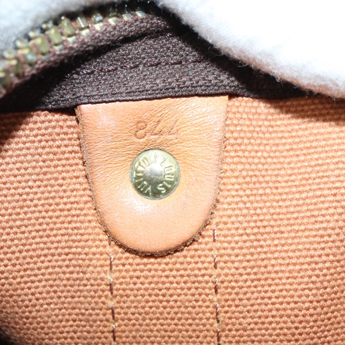LOUIS VUITTON Monogram Keepall 50 Boston Bag M41426 LV yk13825