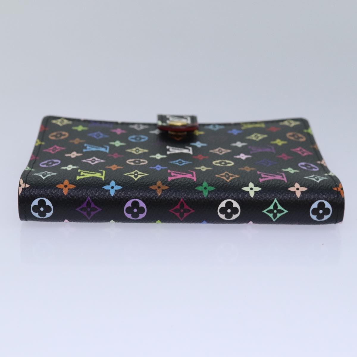 LOUIS VUITTON Multicolor Agenda PM Day Planner Cover Black R21076 yk13826