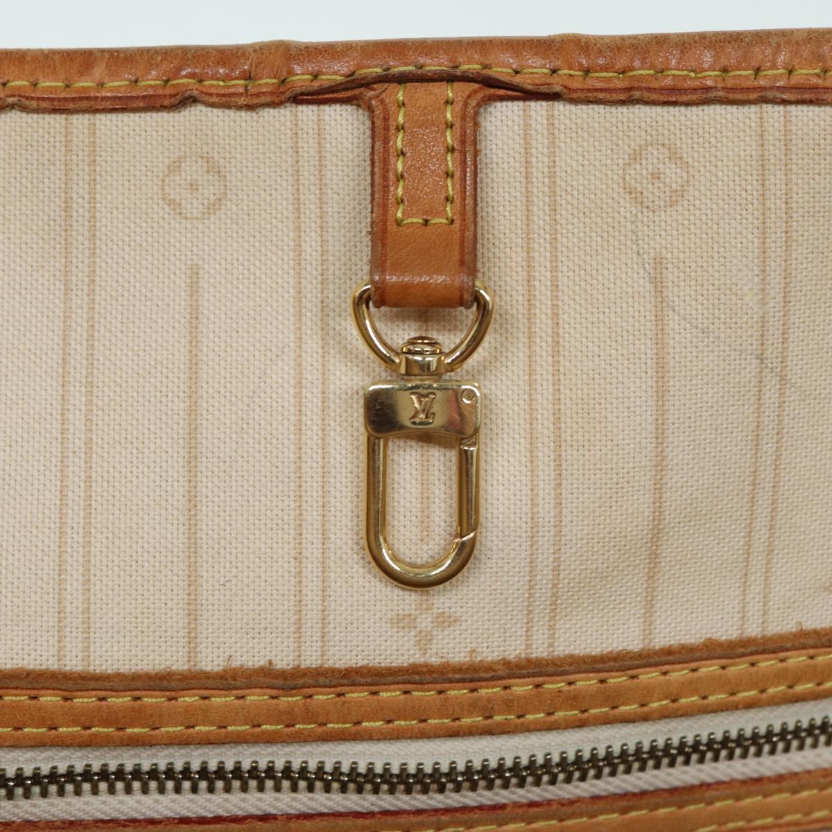 LOUIS VUITTON Damier Azur Neverfull GM Tote Bag N41360 LV yk13830