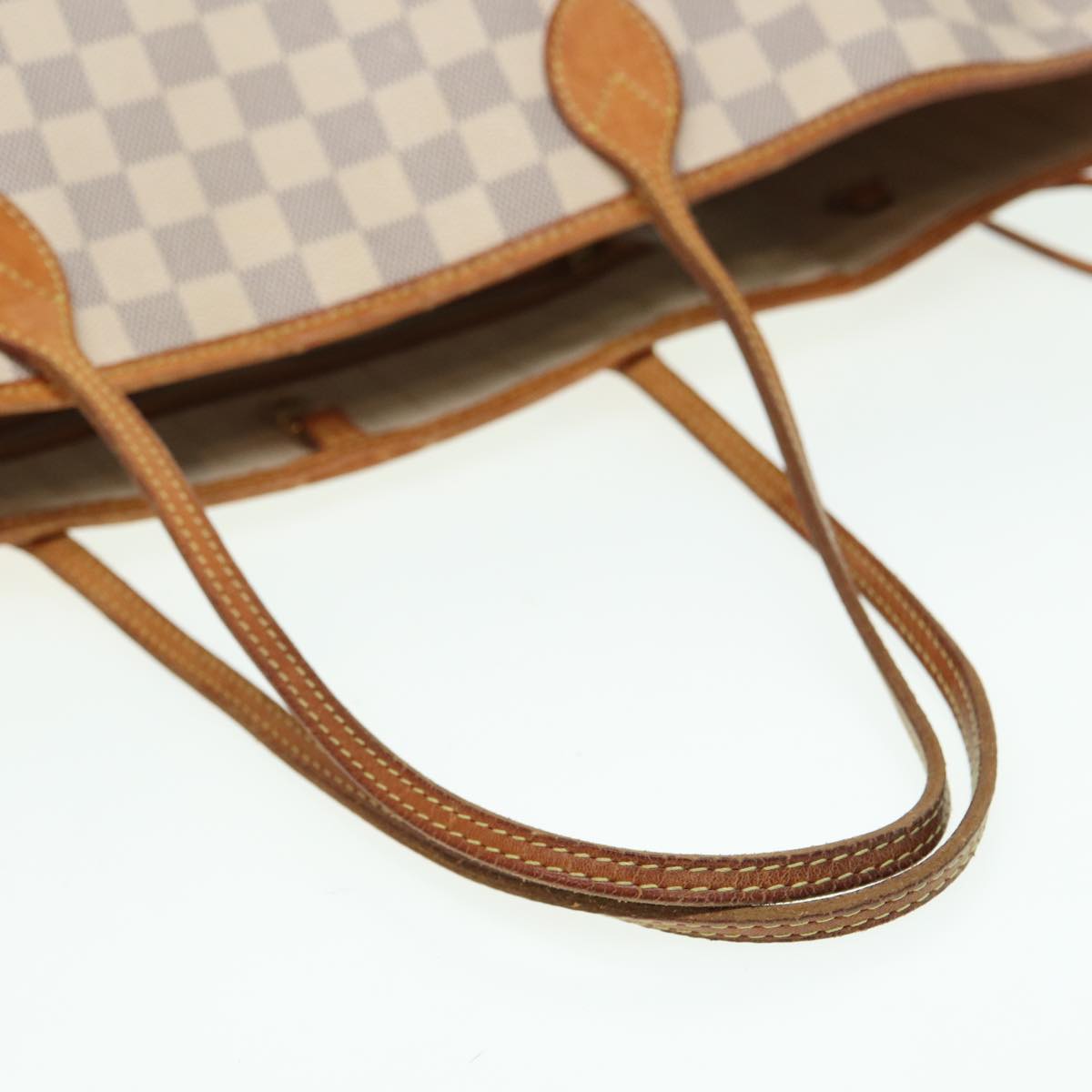 LOUIS VUITTON Damier Azur Neverfull GM Tote Bag N41360 LV yk13830