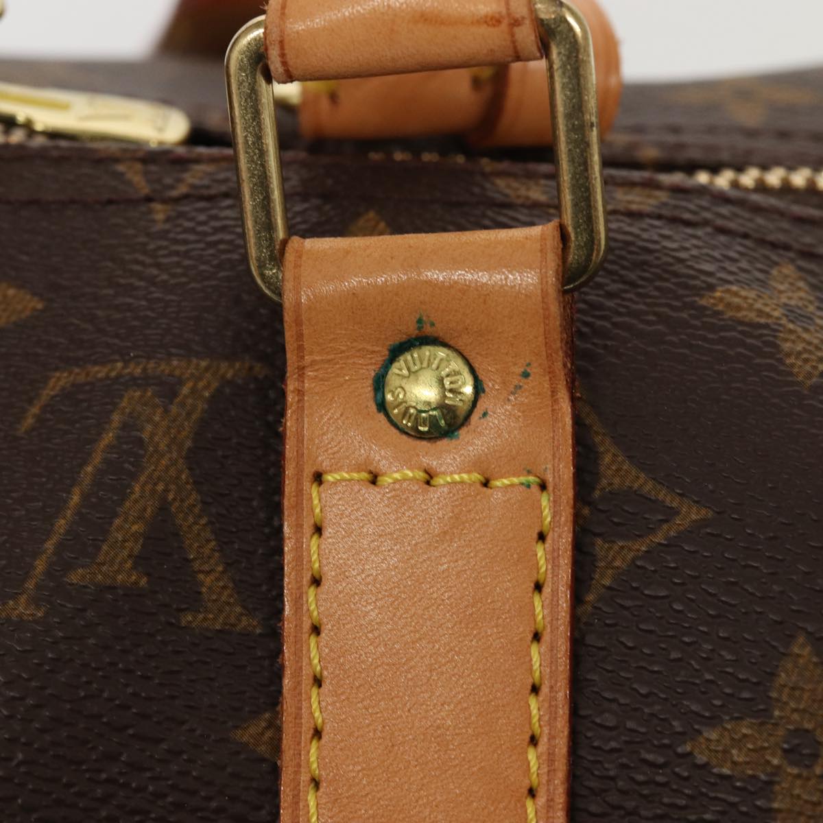 LOUIS VUITTON Monogram Keepall 50 Boston Bag M41426 LV yk13832