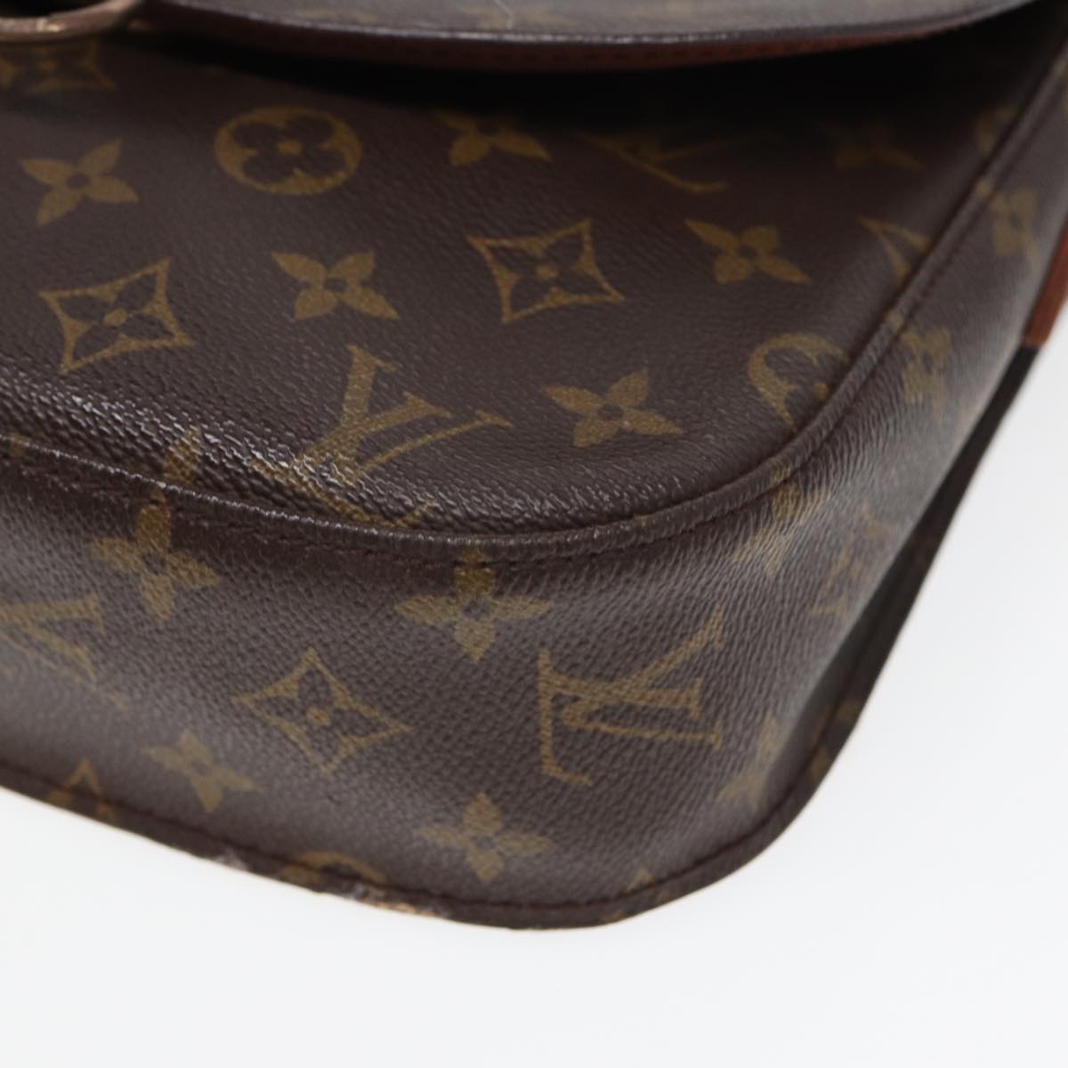 LOUIS VUITTON Monogram Saint Cloud GM Shoulder Bag M51242 LV yk13835
