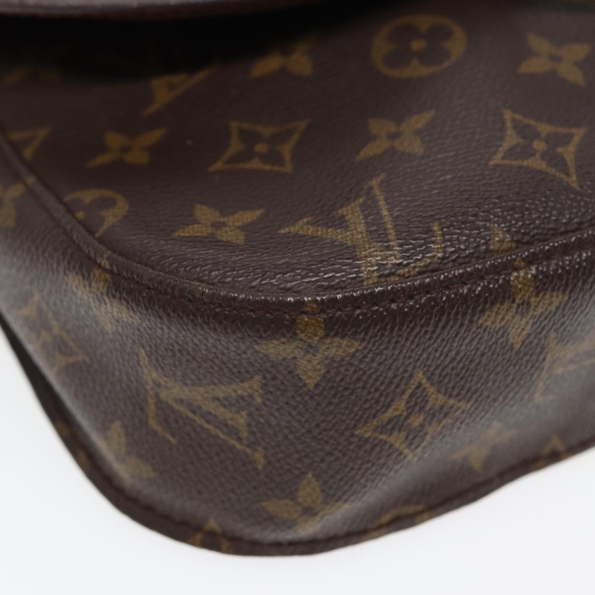 LOUIS VUITTON Monogram Saint Cloud GM Shoulder Bag M51242 LV yk13835