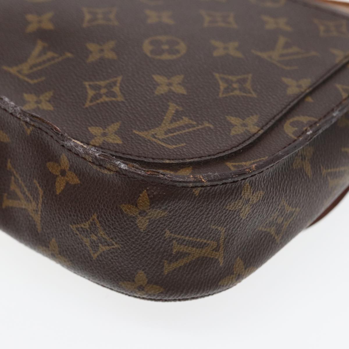 LOUIS VUITTON Monogram Saint Cloud GM Shoulder Bag M51242 LV yk13835