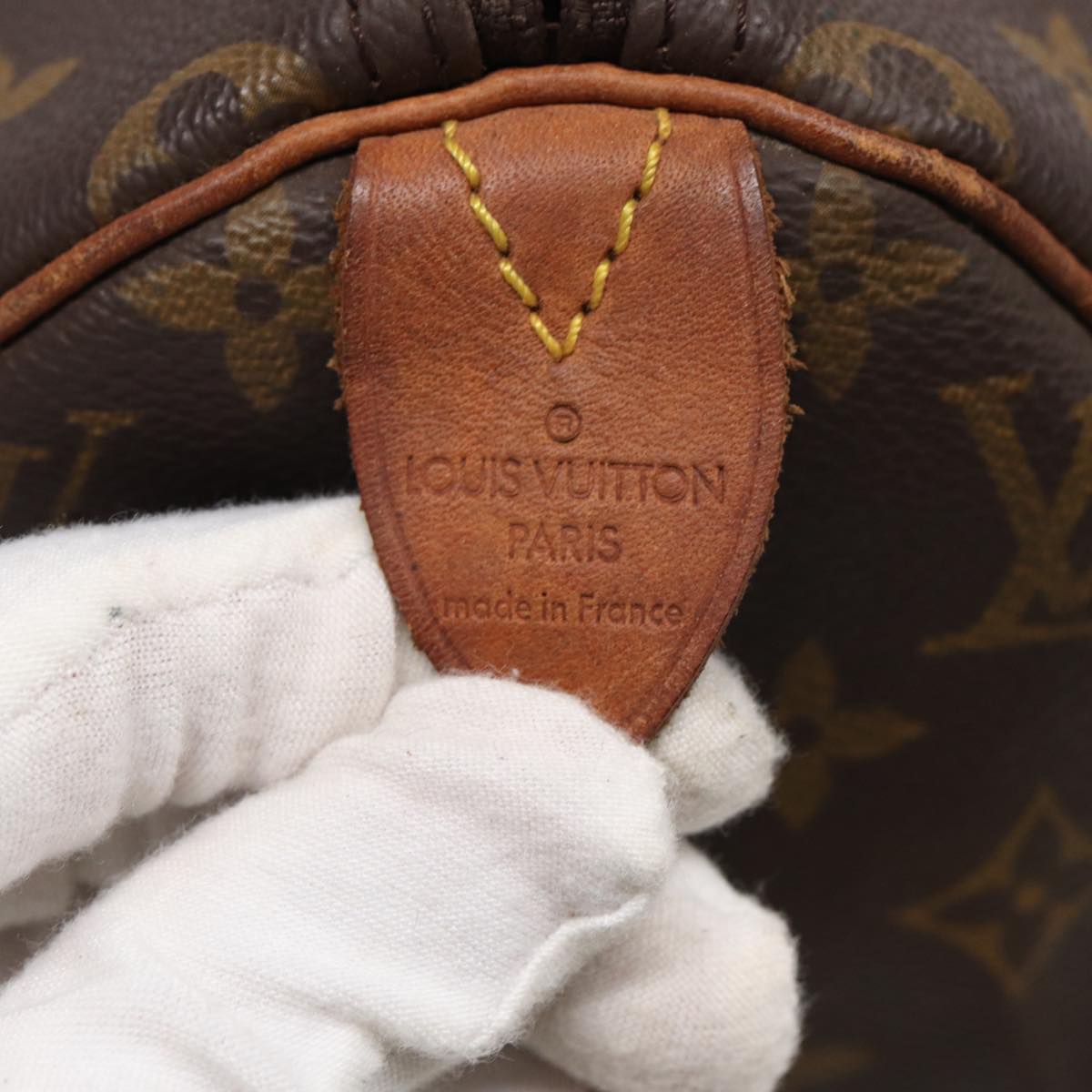 LOUIS VUITTON Monogram Speedy 30 Hand Bag M41526 LV yk13839