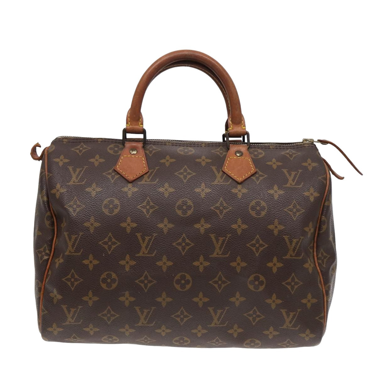 LOUIS VUITTON Monogram Speedy 30 Hand Bag M41526 LV yk13839