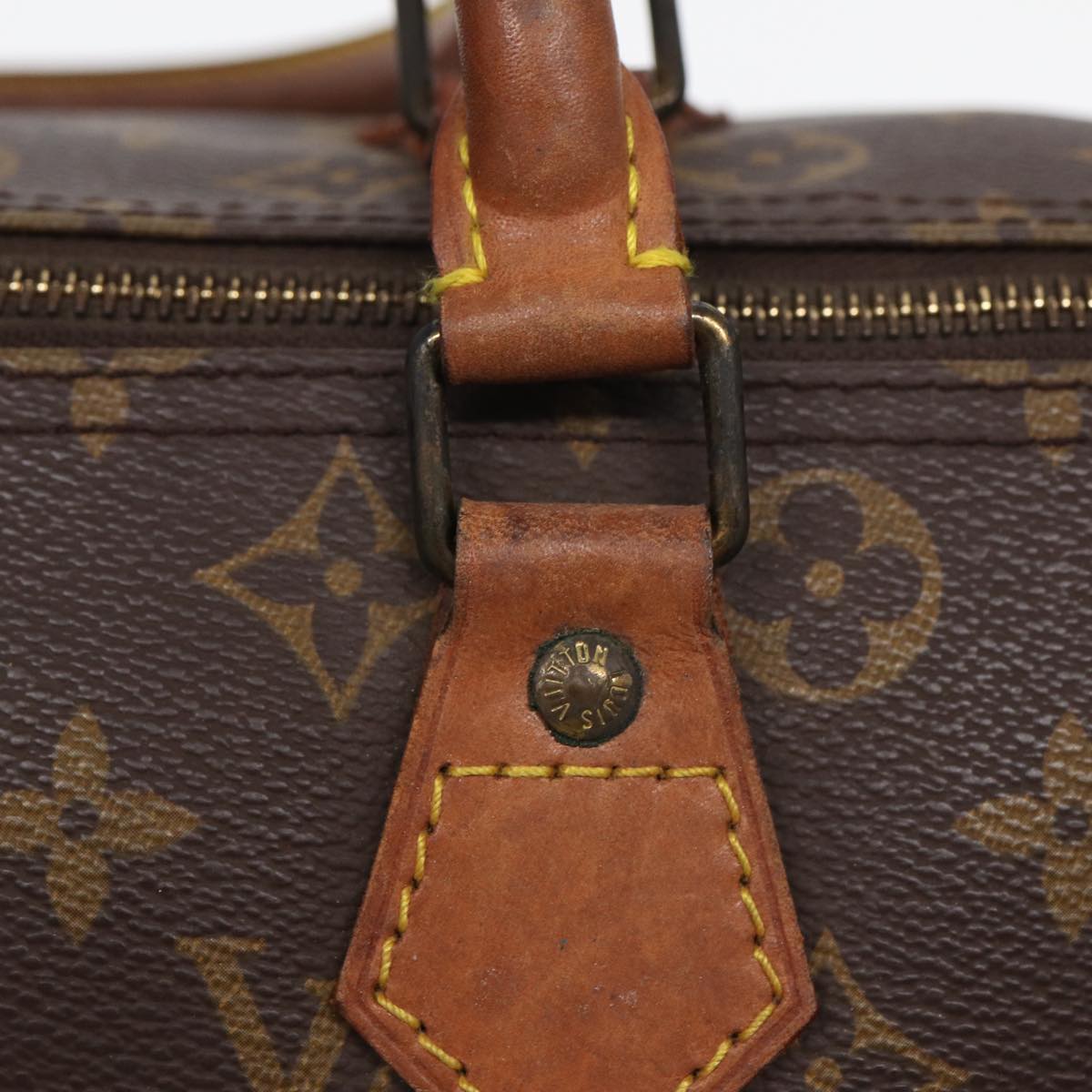 LOUIS VUITTON Monogram Speedy 30 Hand Bag M41526 LV yk13839