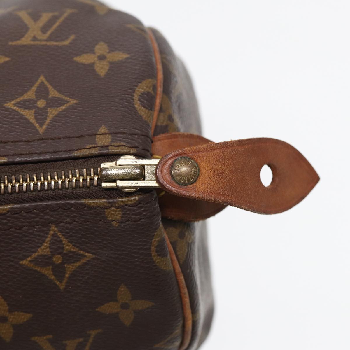 LOUIS VUITTON Monogram Speedy 30 Hand Bag M41526 LV yk13839