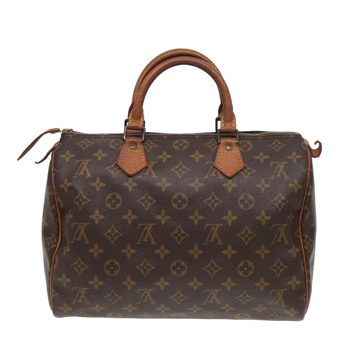 LOUIS VUITTON Monogram Speedy 30 Hand Bag M41526 LV yk13839