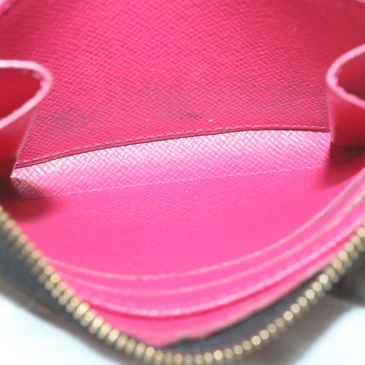 LOUIS VUITTON Monogram Multicolor Zippy Coin Purse Black M93740 LV yk1384