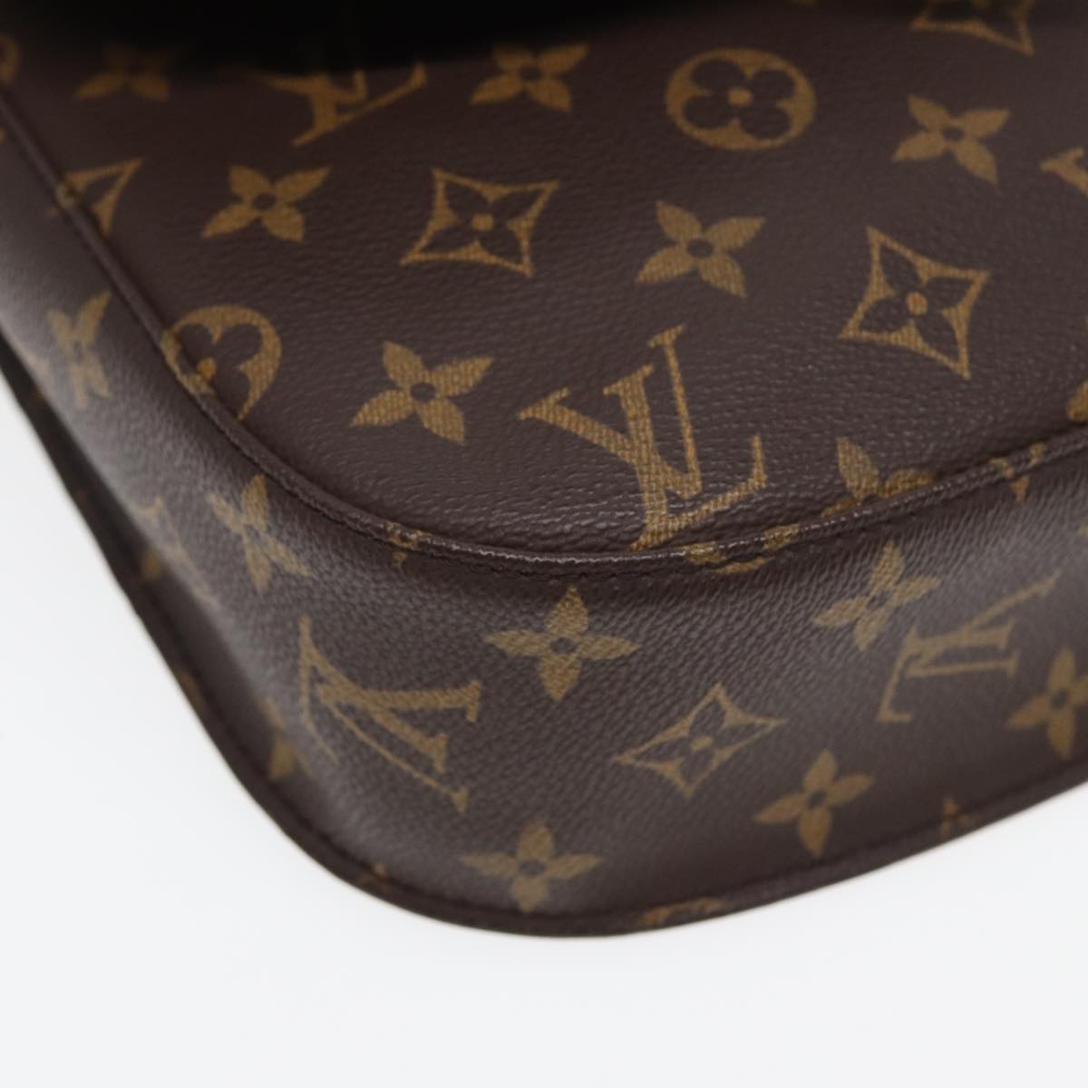 LOUIS VUITTON Monogram Saint Cloud GM Shoulder Bag M51242 LV yk13842