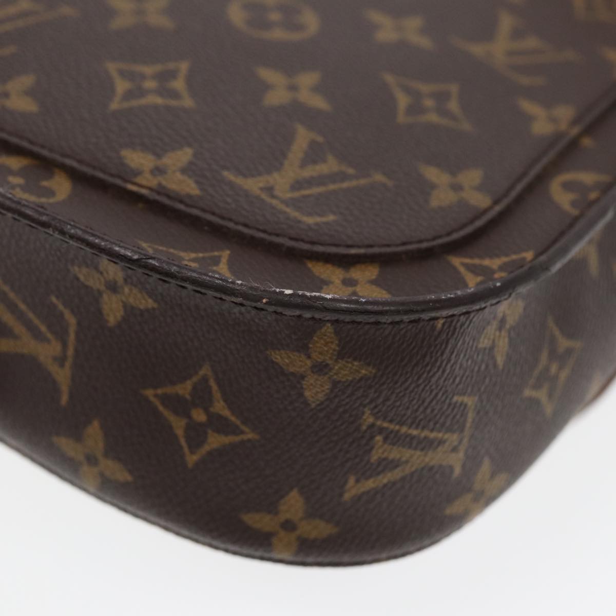 LOUIS VUITTON Monogram Saint Cloud GM Shoulder Bag M51242 LV yk13842