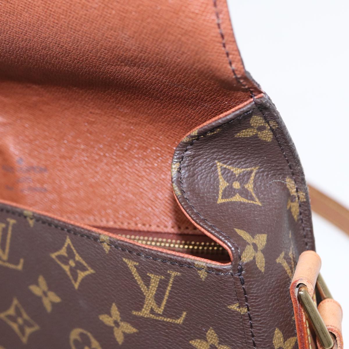 LOUIS VUITTON Monogram Saint Cloud GM Shoulder Bag M51242 LV yk13842