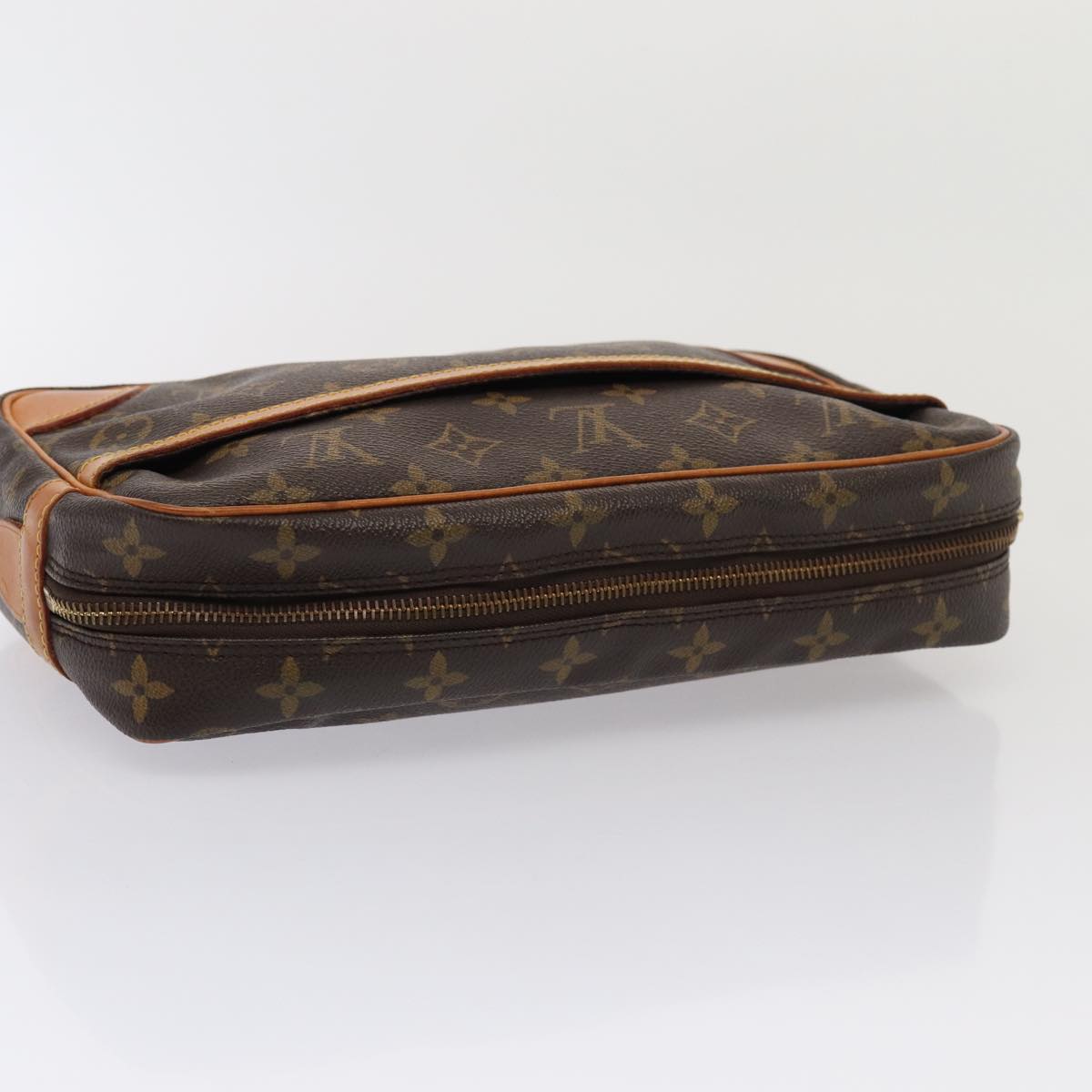 LOUIS VUITTON Monogram Compiegne 28 Clutch Bag M51845 LV yk13843