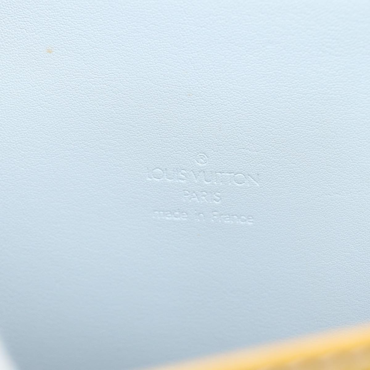 LOUIS VUITTON Monogram Vernis Spring street Hand Bag Gris M91029 LV yk13844