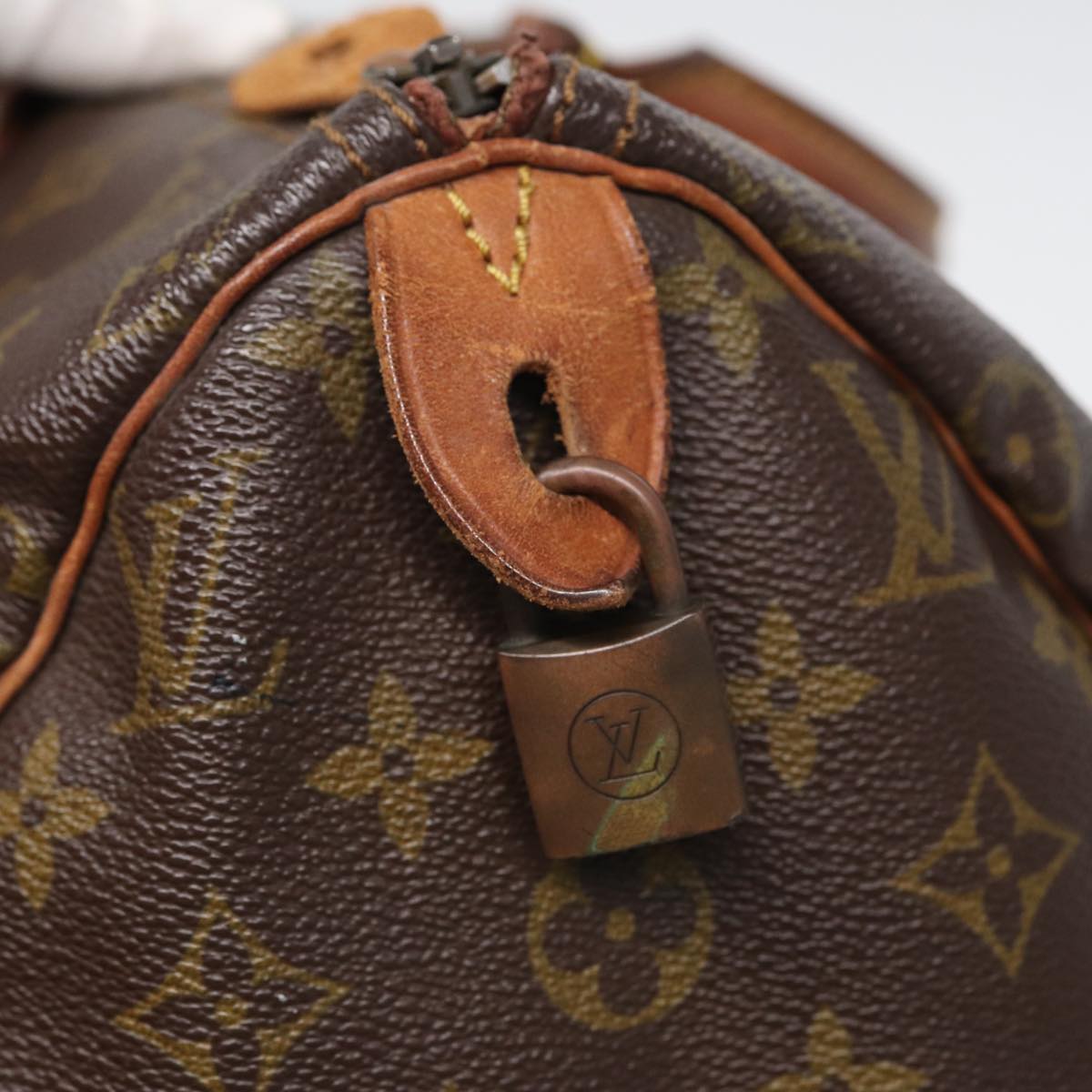 LOUIS VUITTON Monogram Speedy 40 Hand Bag Vintage M41522 LV yk13848