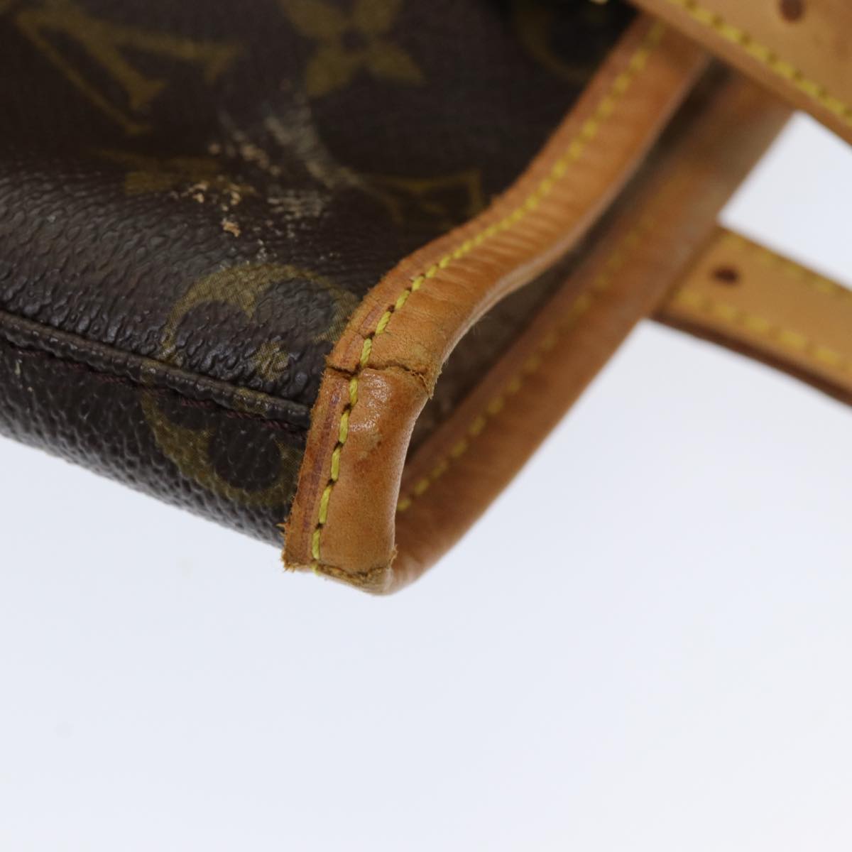LOUIS VUITTON Monogram Bucket GM Shoulder Bag M42236 LV yk13851