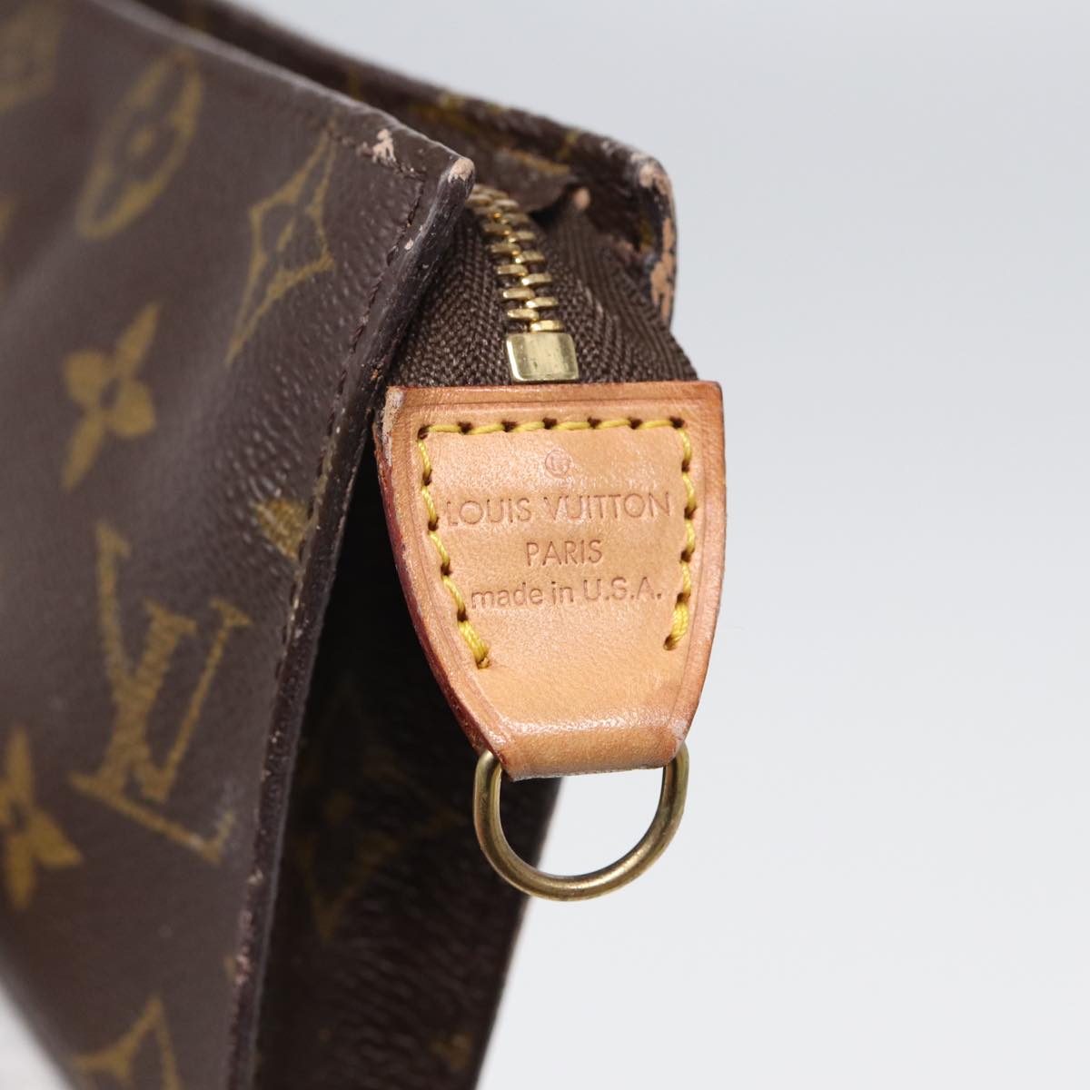 LOUIS VUITTON Monogram Bucket GM Pouch Accessory Pouch LV yk13852