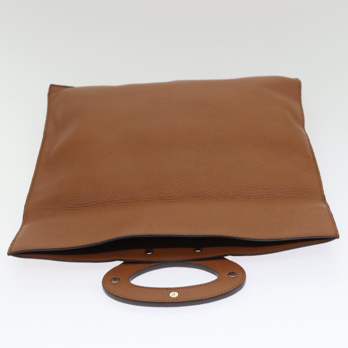 LOUIS VUITTON Taurillon Portfolio Clutch Bag Leather Brown LV yk13853