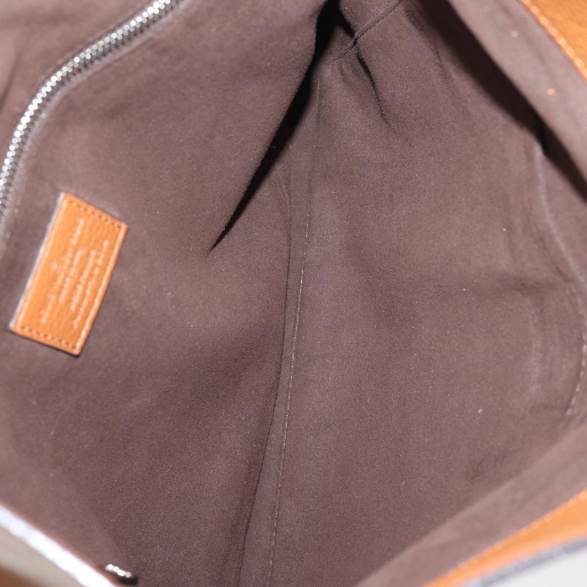 LOUIS VUITTON Taurillon Portfolio Clutch Bag Leather Brown LV yk13853