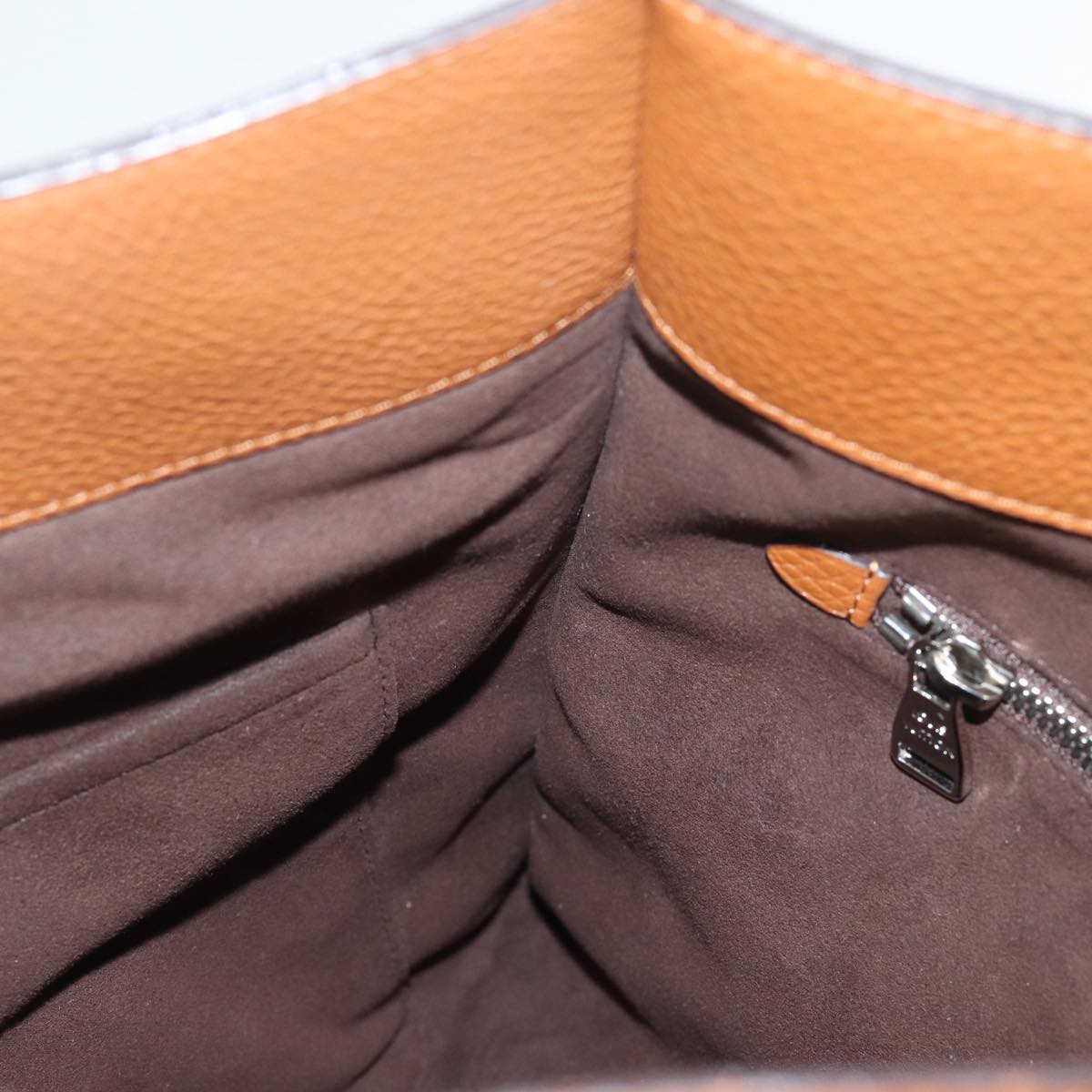 LOUIS VUITTON Taurillon Portfolio Clutch Bag Leather Brown LV yk13853