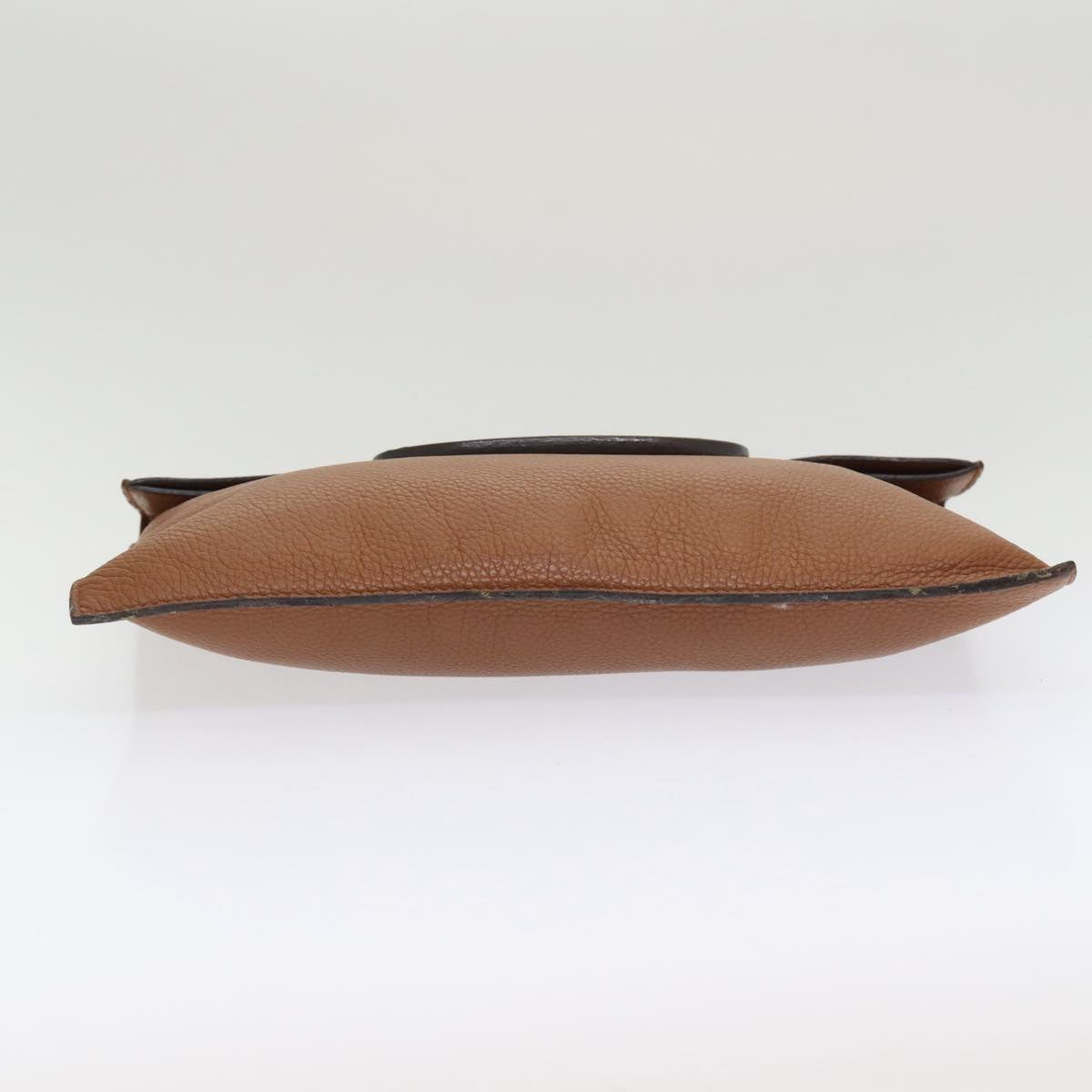 LOUIS VUITTON Taurillon Portfolio Clutch Bag Leather Brown LV yk13853