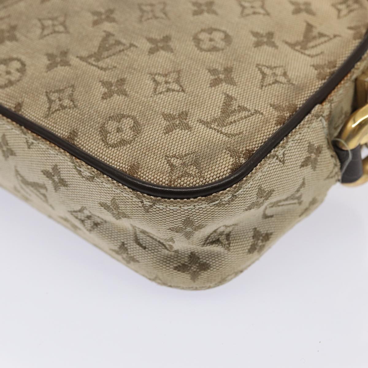 LOUIS VUITTON Monogram Mini Juliet MM Shoulder Bag Khaki M92218 LV yk13854