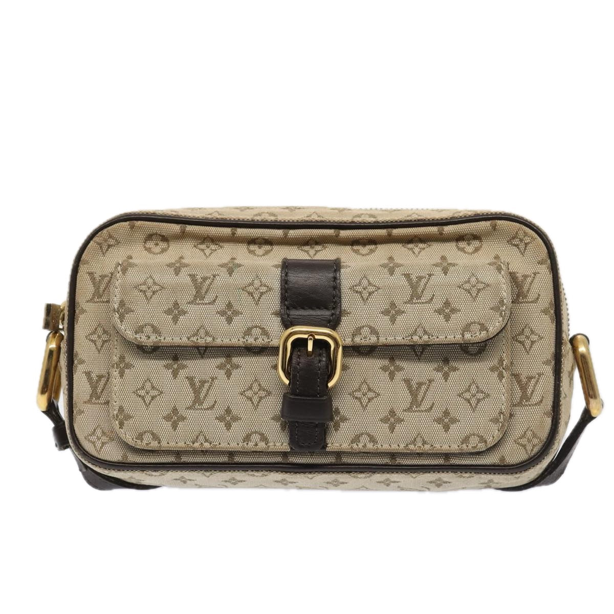 LOUIS VUITTON Monogram Mini Juliet MM Shoulder Bag Khaki M92218 LV yk13854