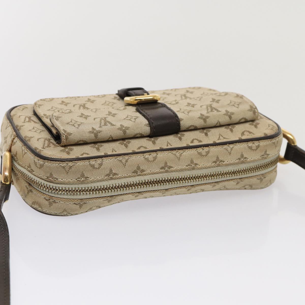 LOUIS VUITTON Monogram Mini Juliet MM Shoulder Bag Khaki M92218 LV yk13854