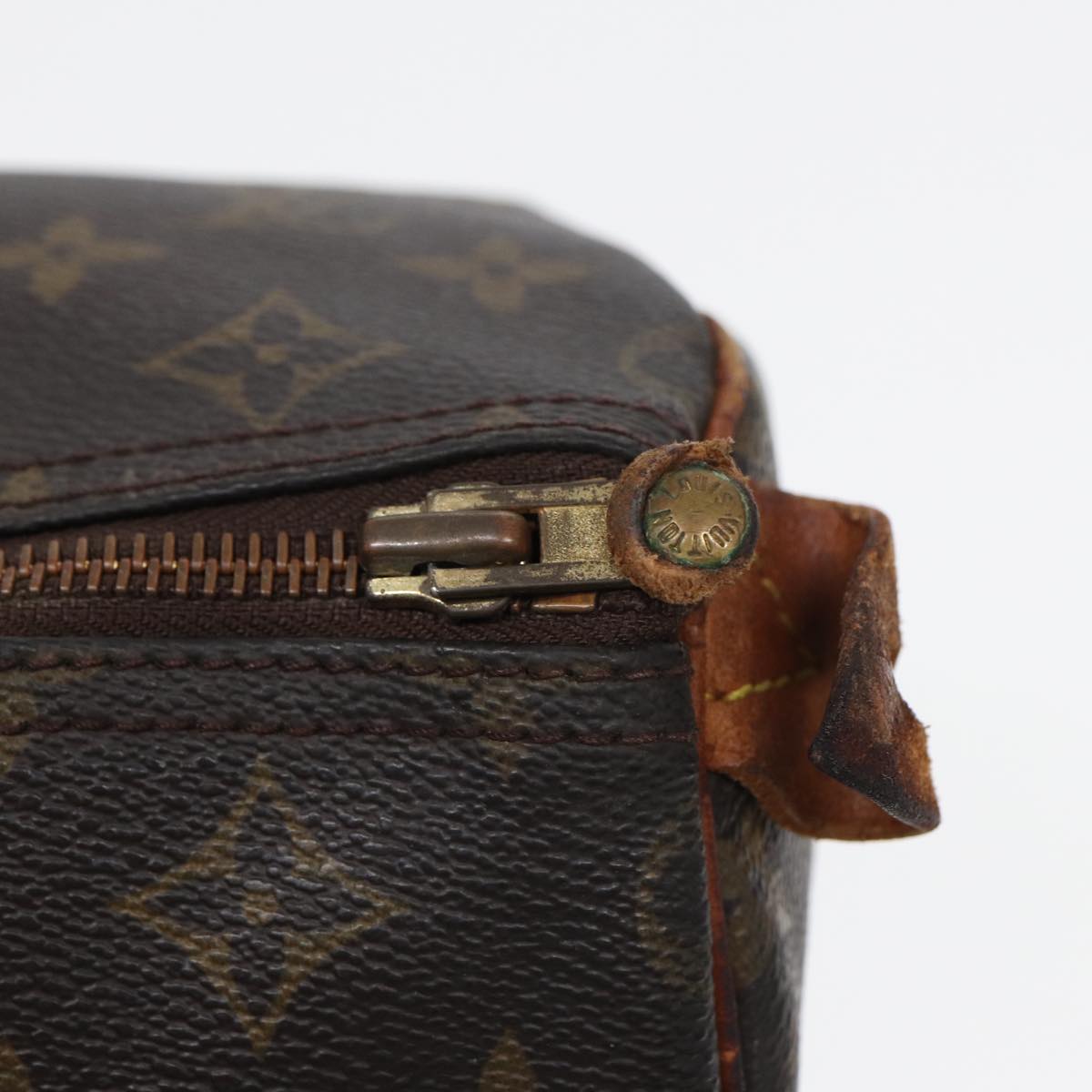 LOUIS VUITTON Monogram Speedy 30 Hand Bag M41526 LV yk13855