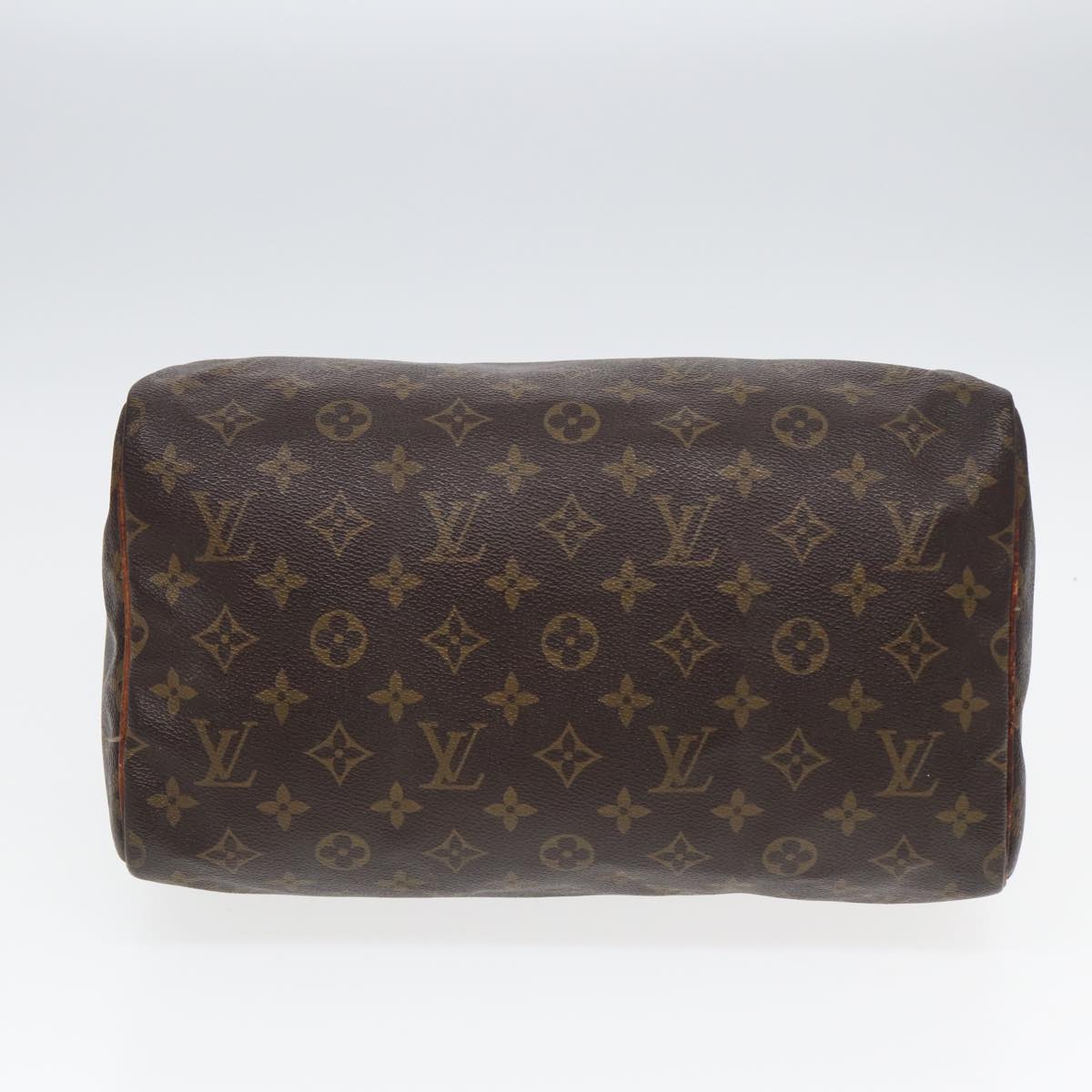 LOUIS VUITTON Monogram Speedy 30 Hand Bag M41526 LV yk13855