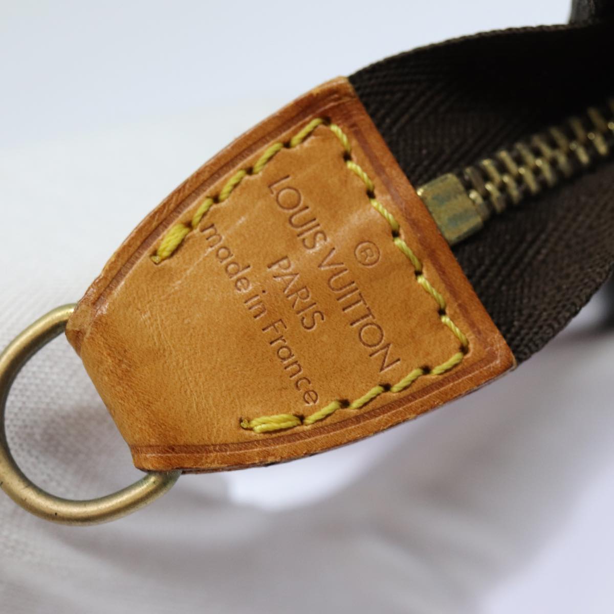 LOUIS VUITTON Monogram Bucket PM Pouch Accessory Pouch LV yk13860