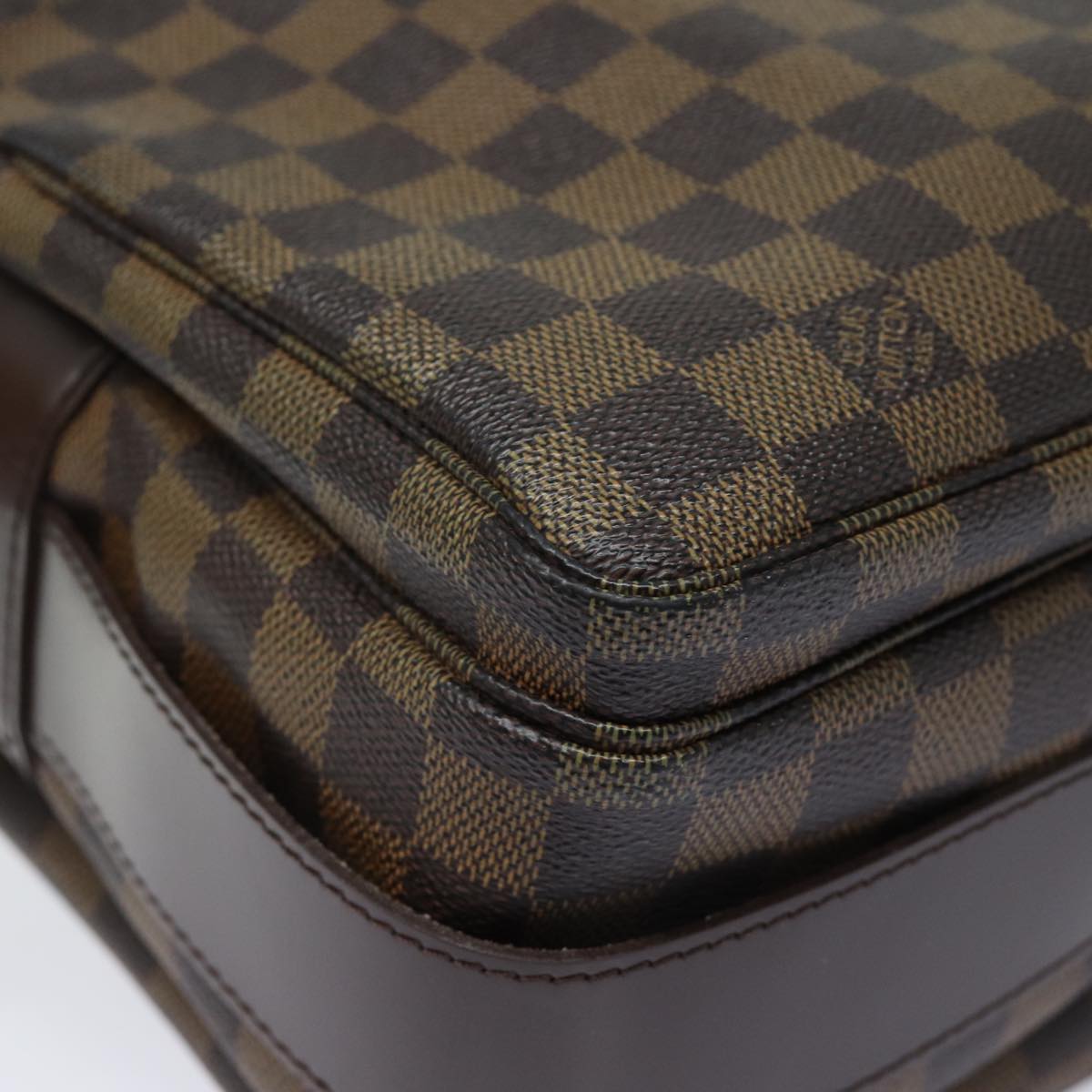 LOUIS VUITTON Damier Ebene Naviglio Shoulder Bag N45255 LV yk13865