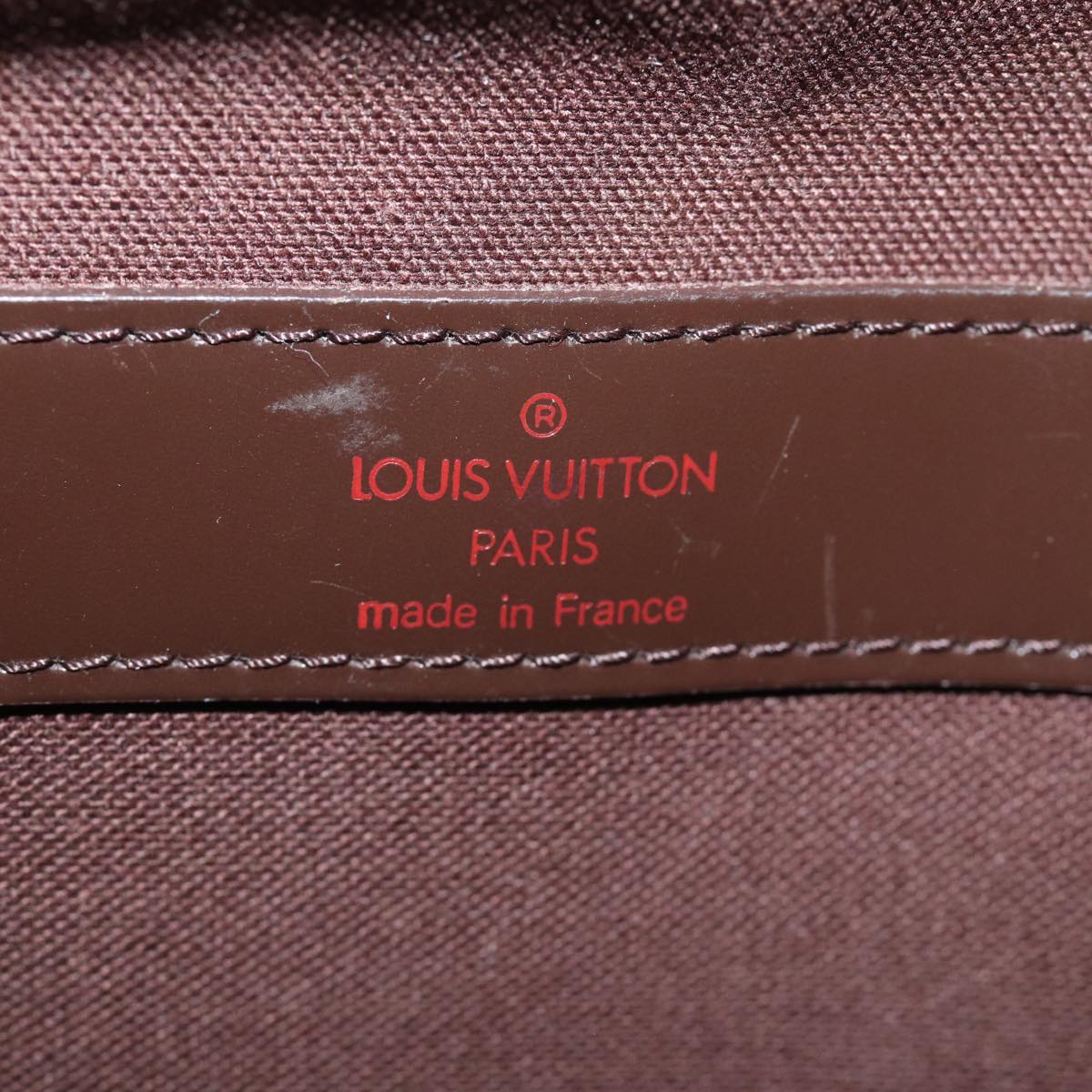 LOUIS VUITTON Damier Ebene Naviglio Shoulder Bag N45255 LV yk13865