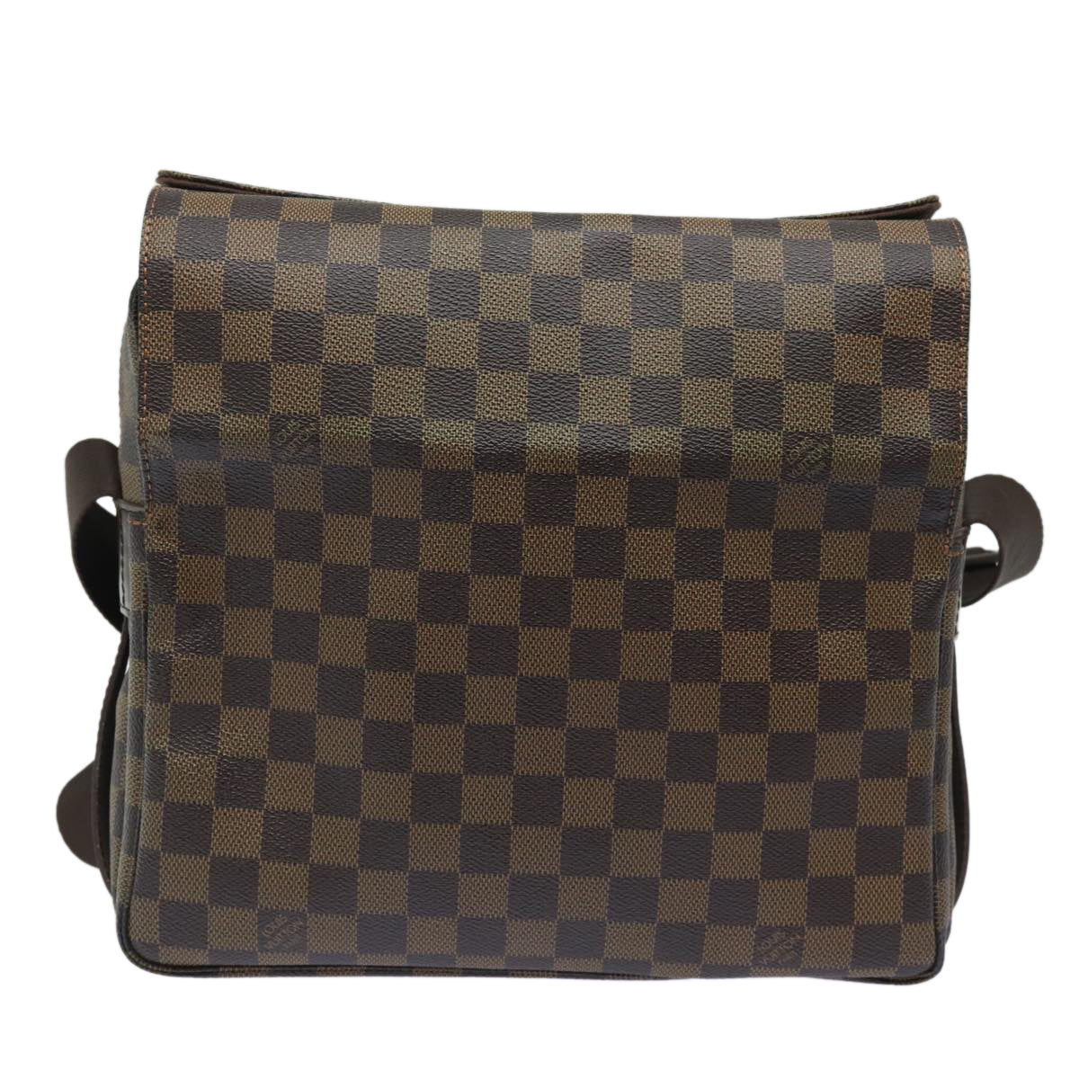 LOUIS VUITTON Damier Ebene Naviglio Shoulder Bag N45255 LV yk13865