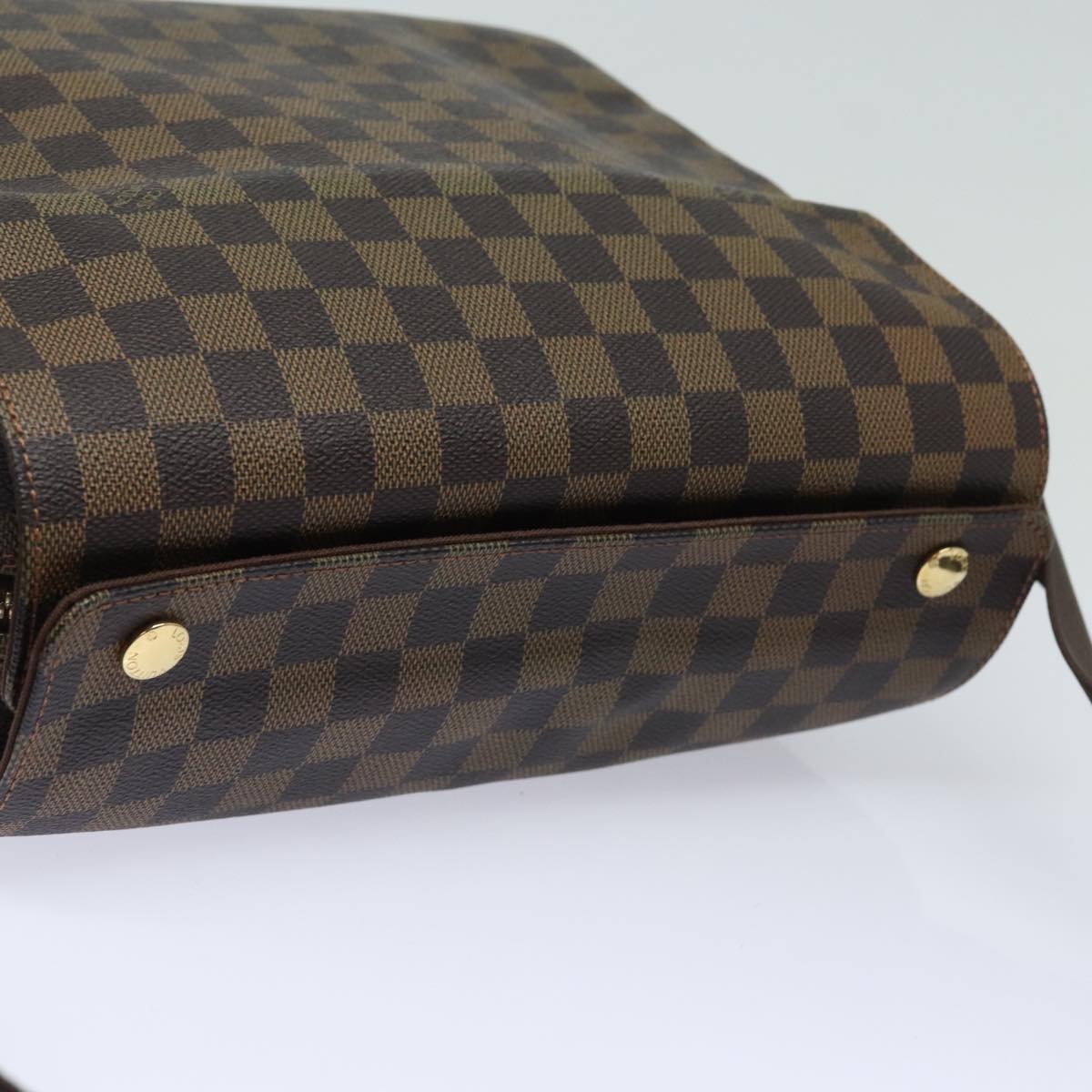 LOUIS VUITTON Damier Ebene Naviglio Shoulder Bag N45255 LV yk13865