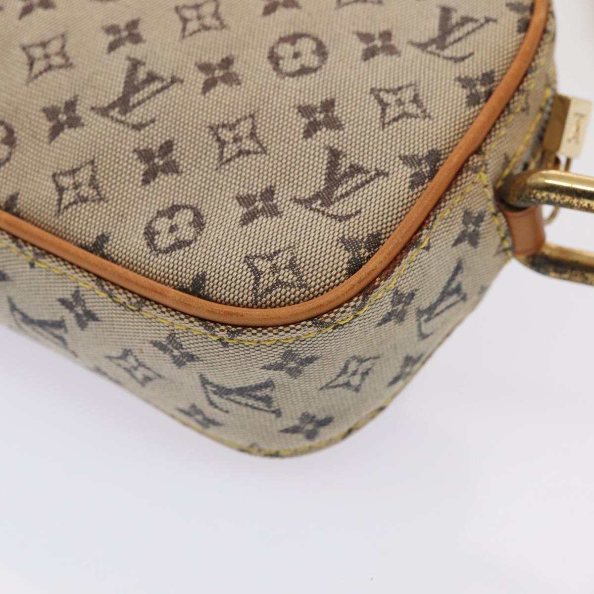 LOUIS VUITTON Monogram Mini Juliet MM Shoulder Bag Blue M92004 LV yk13867