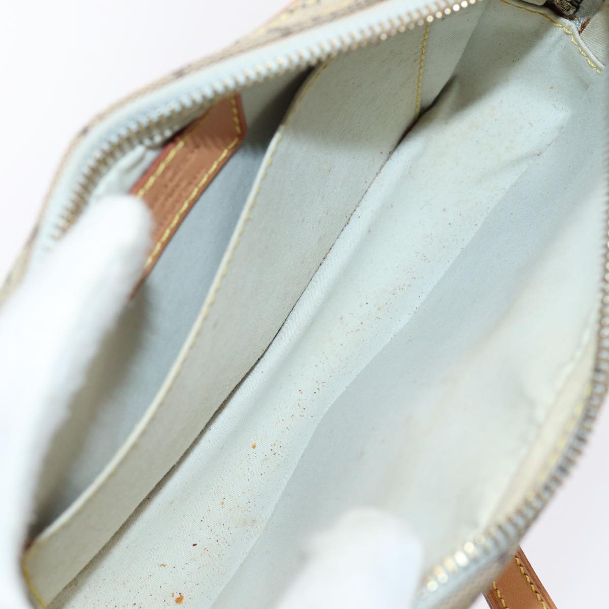 LOUIS VUITTON Monogram Mini Juliet MM Shoulder Bag Blue M92004 LV yk13867