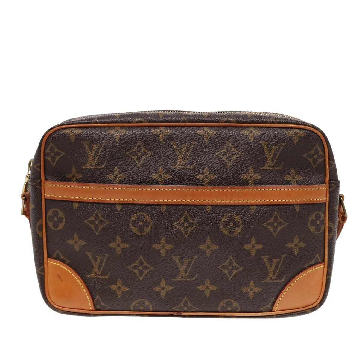 LOUIS VUITTON Monogram Trocadero 27 Shoulder Bag M51274 LV yk13872