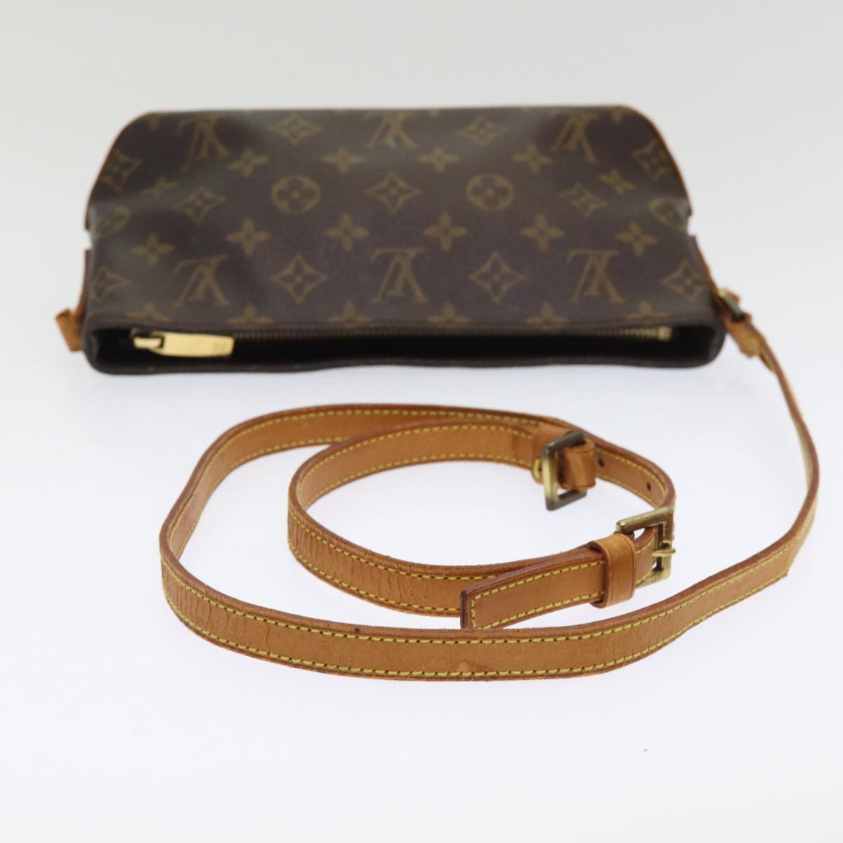 LOUIS VUITTON Monogram Trotteur Shoulder Bag M51240 LV yk13883