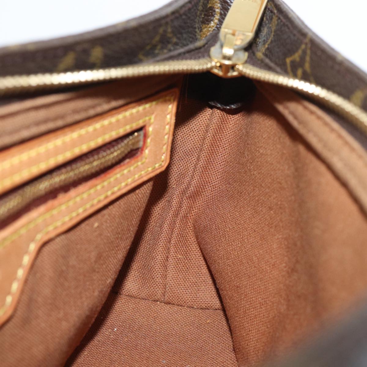 LOUIS VUITTON Monogram Trotteur Shoulder Bag M51240 LV yk13883
