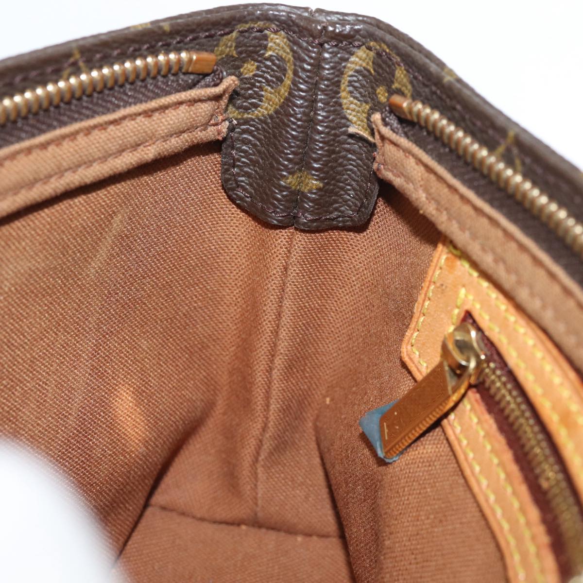 LOUIS VUITTON Monogram Trotteur Shoulder Bag M51240 LV yk13883