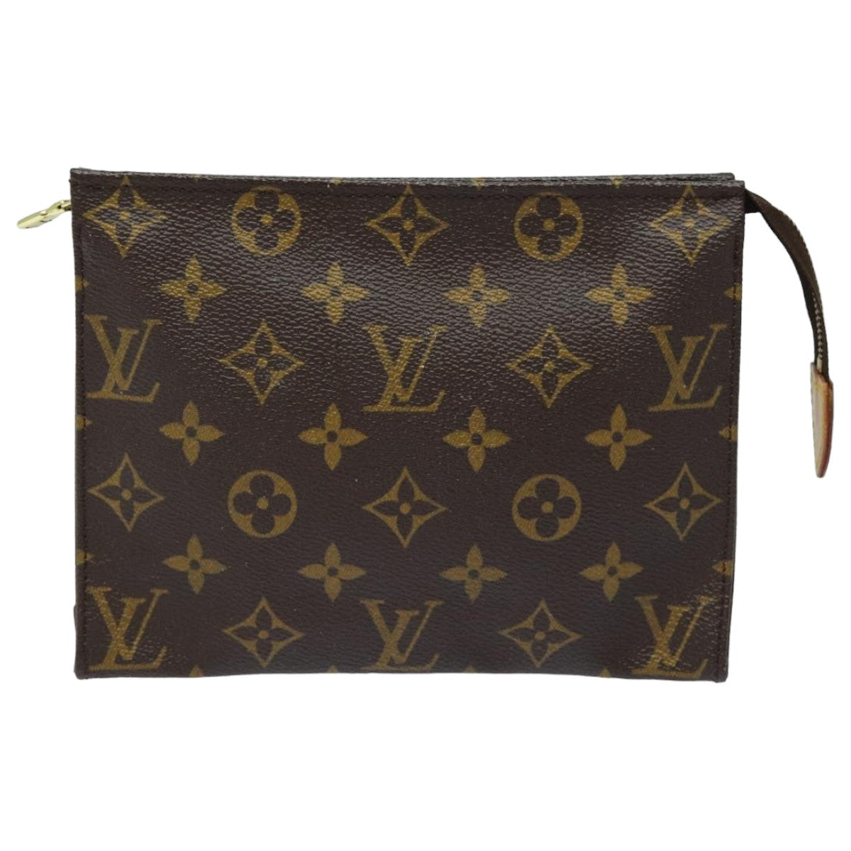 LOUIS VUITTON Monogram Poche Toilette 19 Pouch M47544 LV yk13887