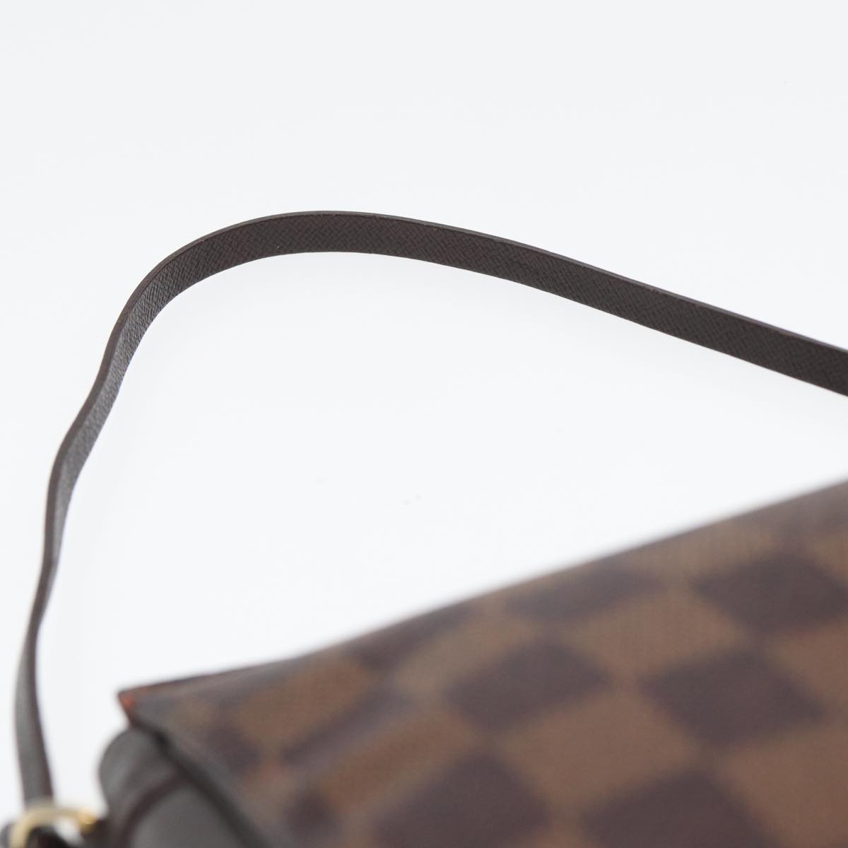 LOUIS VUITTON Damier Ebene Trousse Make Up Pouch N51982 LV yk13888