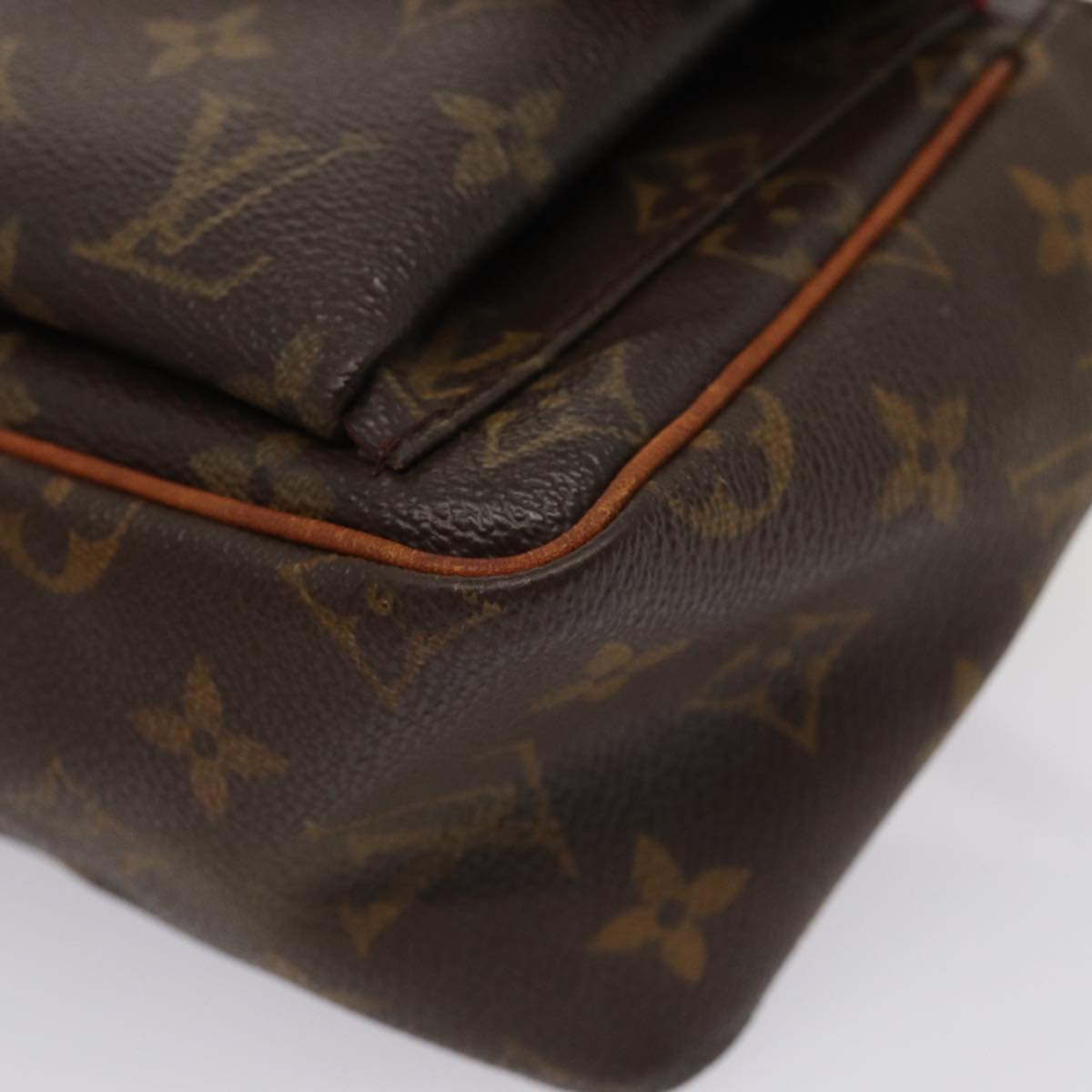 LOUIS VUITTON Monogram Viva Cite PM Shoulder Bag M51165 LV yk13892