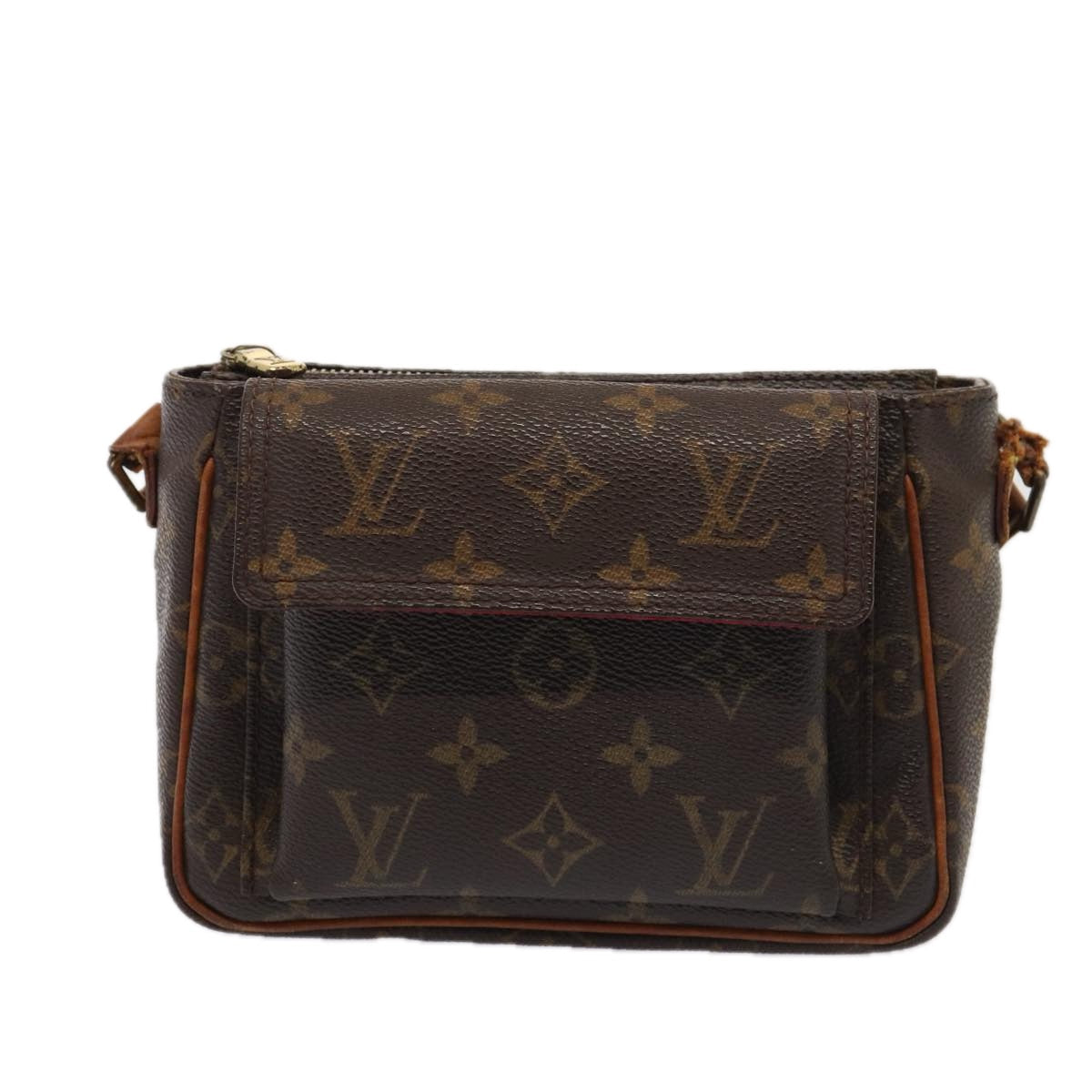 LOUIS VUITTON Monogram Viva Cite PM Shoulder Bag M51165 LV yk13892