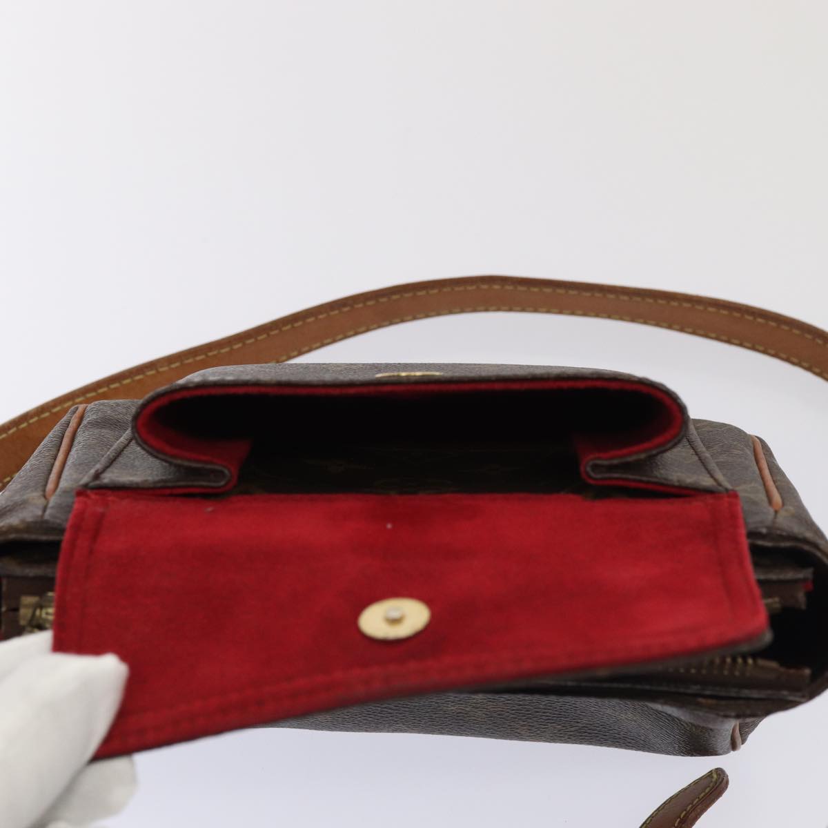 LOUIS VUITTON Monogram Viva Cite PM Shoulder Bag M51165 LV yk13892