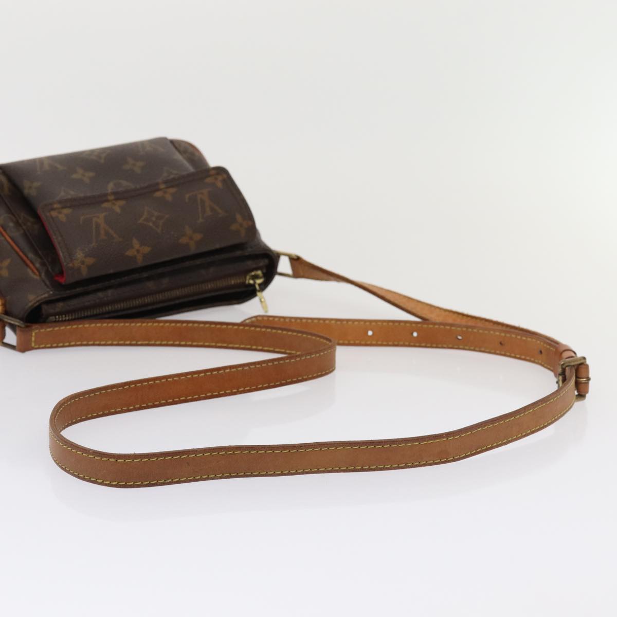 LOUIS VUITTON Monogram Viva Cite PM Shoulder Bag M51165 LV yk13892